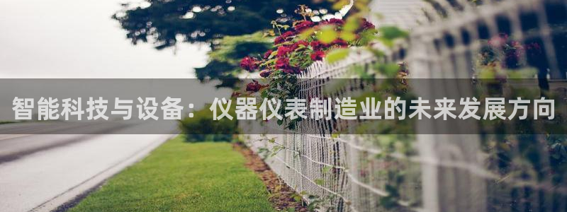 世欧星途娱乐：智能科技与设备：仪器仪表制造业的未来发展方向