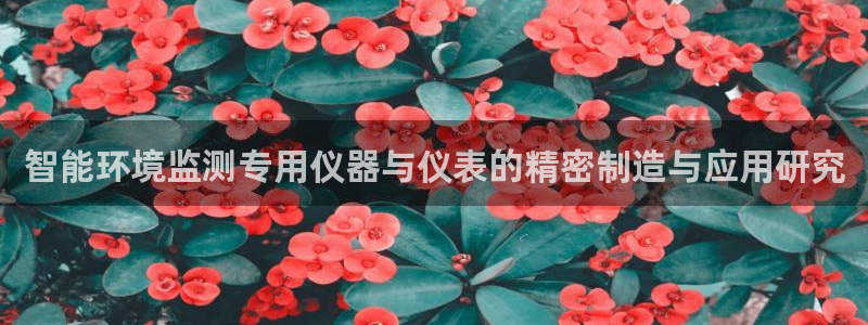 星欧娱乐号7o777：智能环境监测专用仪器与仪表的精密制造与