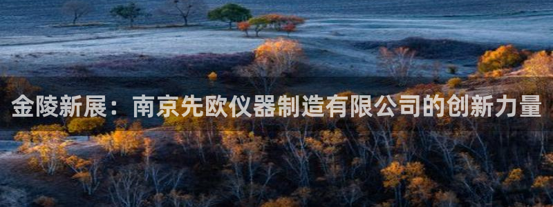 星欧娱乐经纪公司简介：金陵新展：南京先欧仪器制造有限公司的创