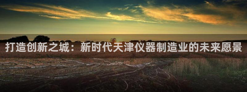 星欧娱乐客服联系方式：打造创新之城：新时代天津仪器制造业的未