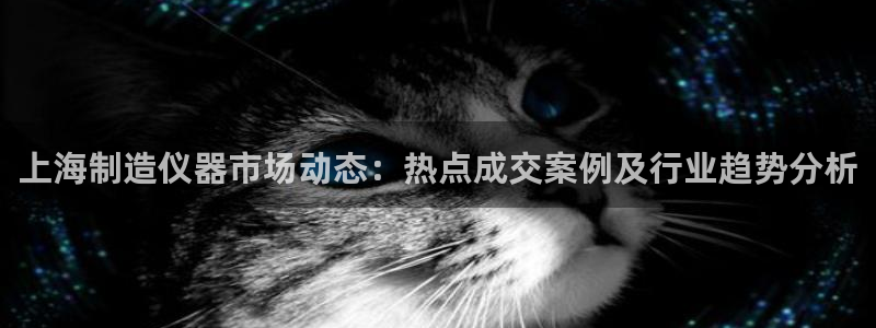乌鲁木齐欧乐星娱乐：上海制造仪器市场动态：热点成交案例及行业