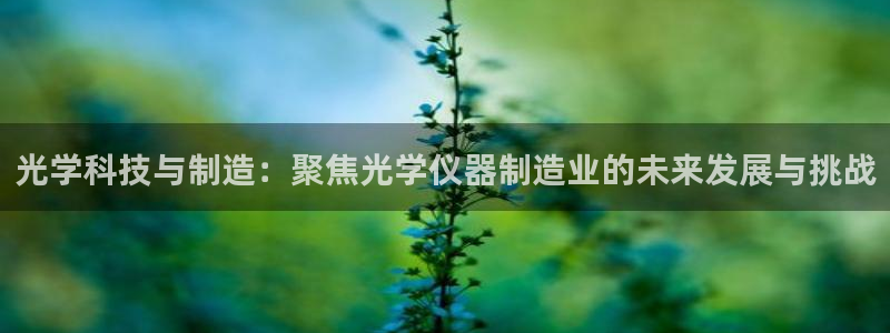欧乐星城好玩的娱乐场所：光学科技与制造：聚焦光学仪器制造业的