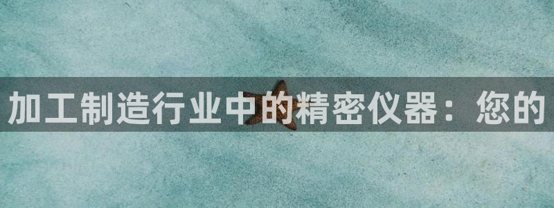 星欧娱乐最新版下载链接：加工制造行业中的精密仪器：您的