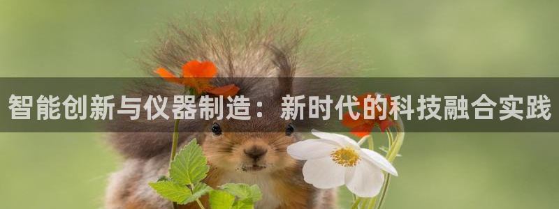 星欧娱乐银行卡怎么登录：智能创新与仪器制造：新时代的科技融合